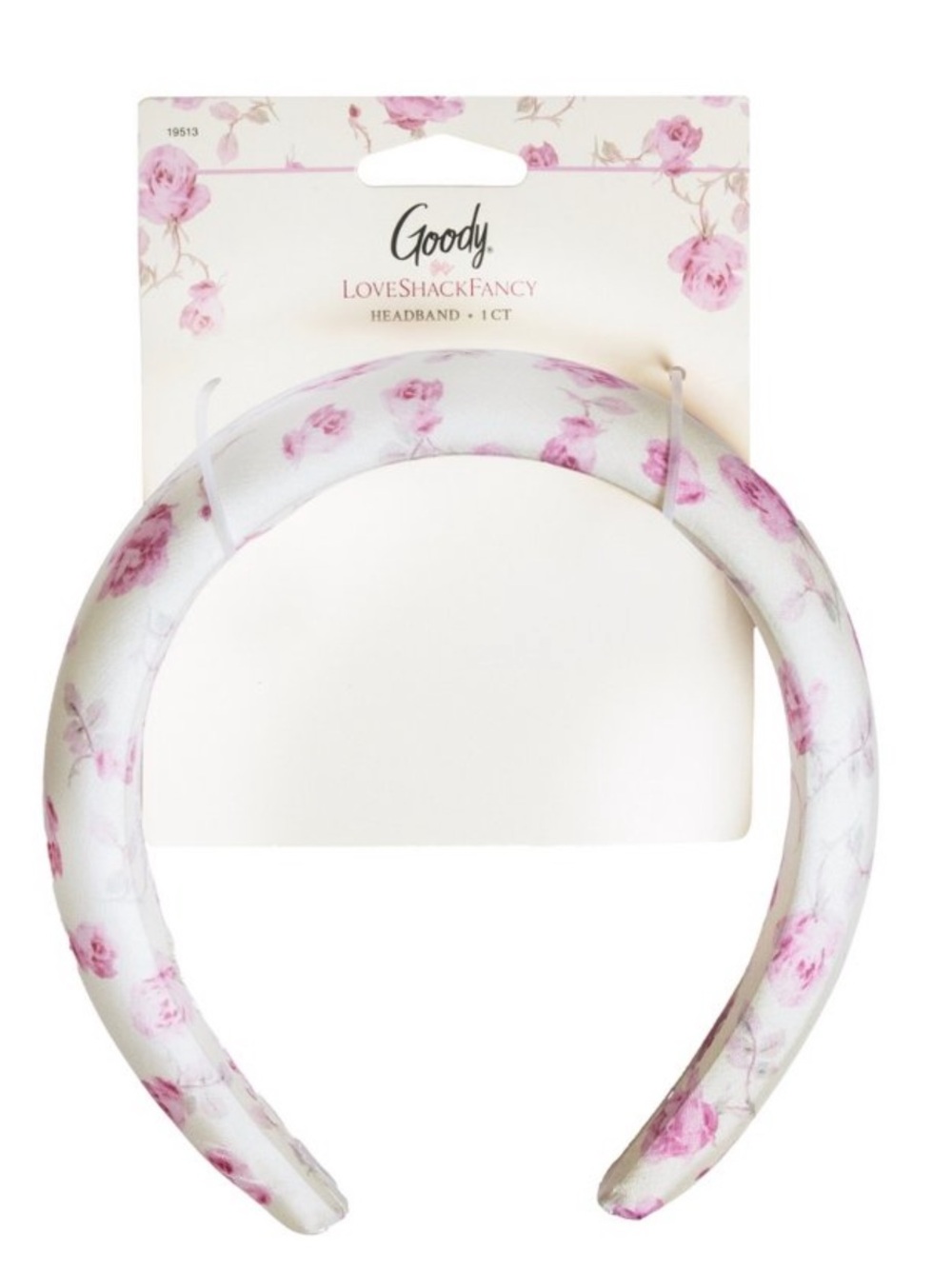 LoveShackFancy x Target LIMITED EDITION Goody Ribbon Rosa Padded Headband